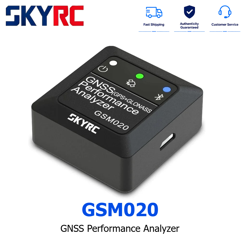 Energy Monitor Meter - SKYRC GSM020 GNSS-prestatieanalysator met Bluetooth-app, GPS-snelheidsmeter