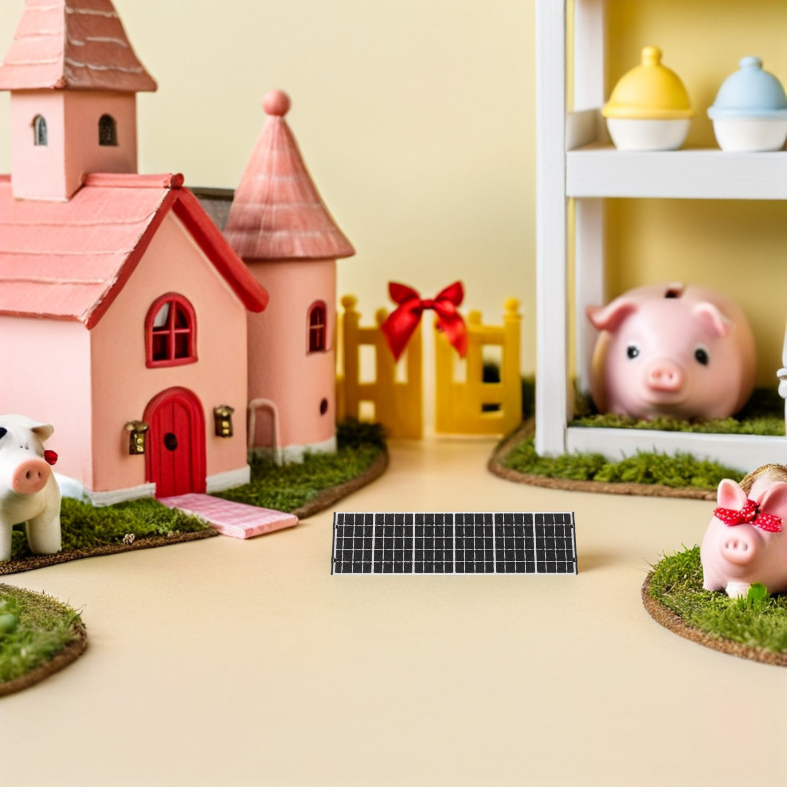 Solar Panel - 1:87 Miniatuur zonnepanelen, realistische zandtafel, architectonisch