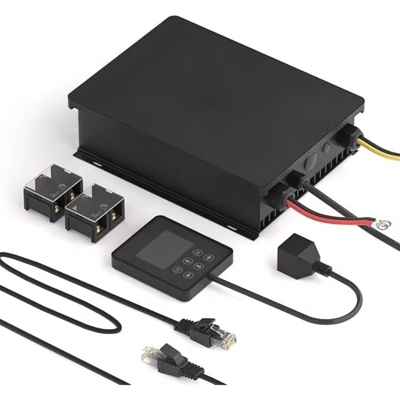 Charge Controller Solar - 2700W Solar-laadregelaar 12/24/36/48V 99% LCD-display 50A/60A