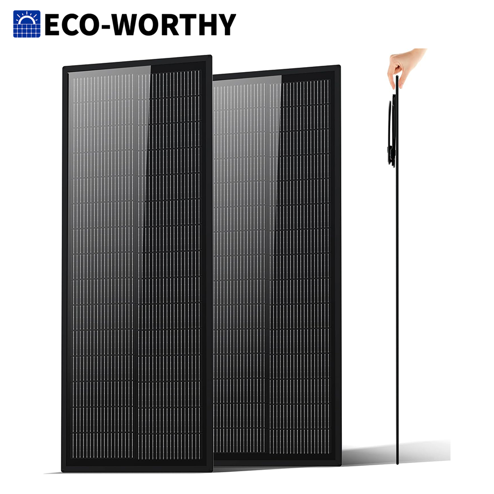 ECO-WORTHY Ultra Slim 2PCS 100 - Solar Panel 200W recensie en prijs