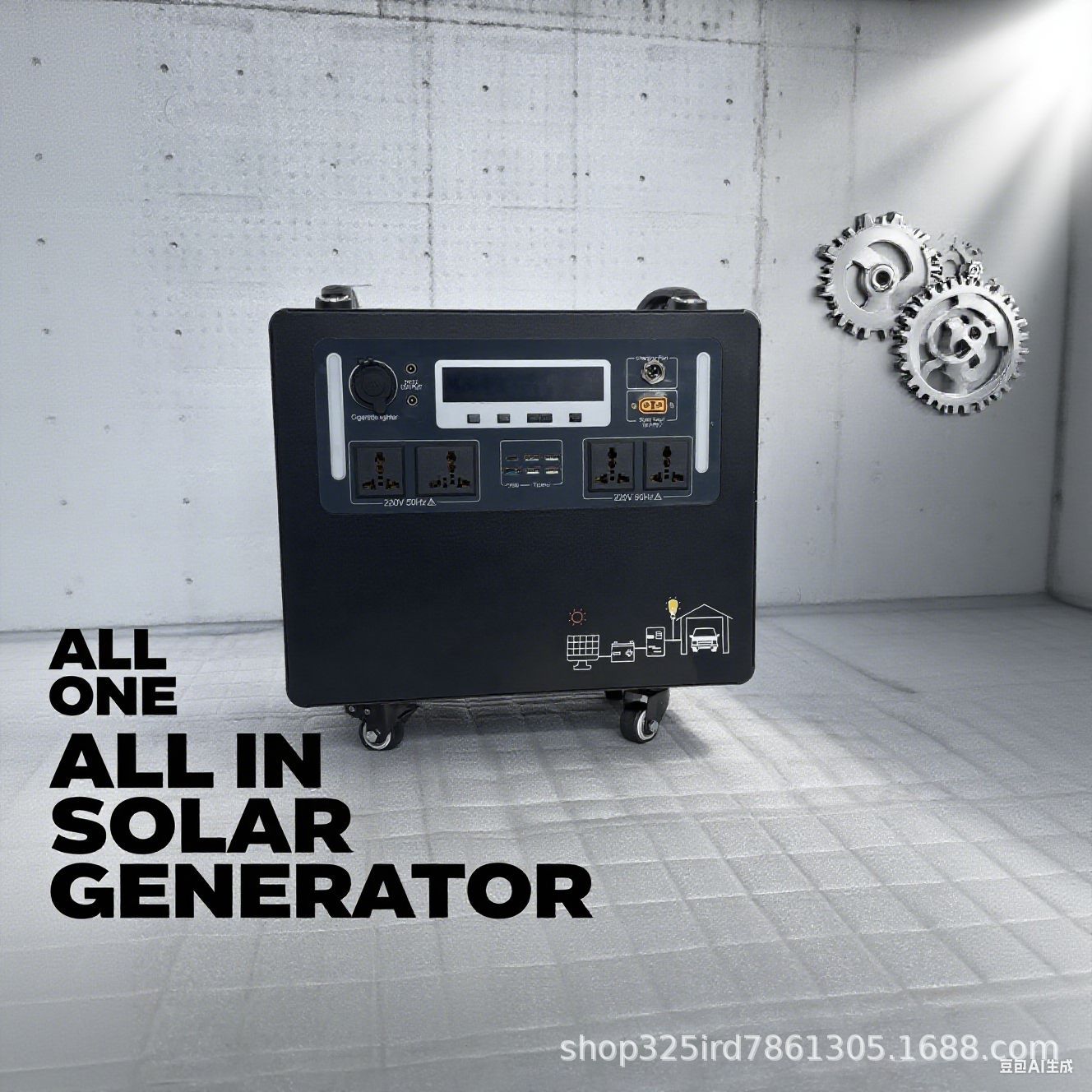 Thuisbatterij-energievoorzieni - Solar Generator recensie en prijs