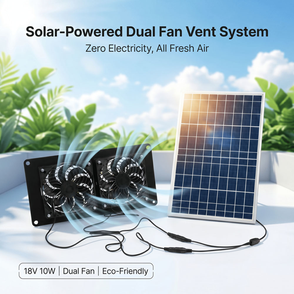 10W 18V zonne-energie ventilat - Solar Panel 200W recensie en prijs
