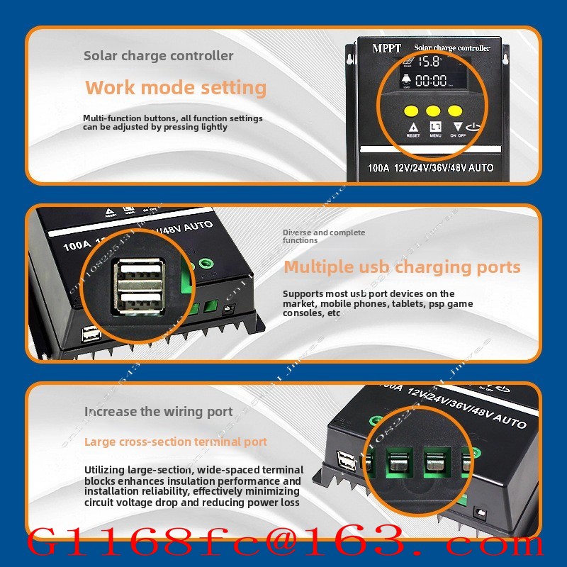 MPPT Solar Controller 60A80A10 - Charge Controller Solar recensie en prijs