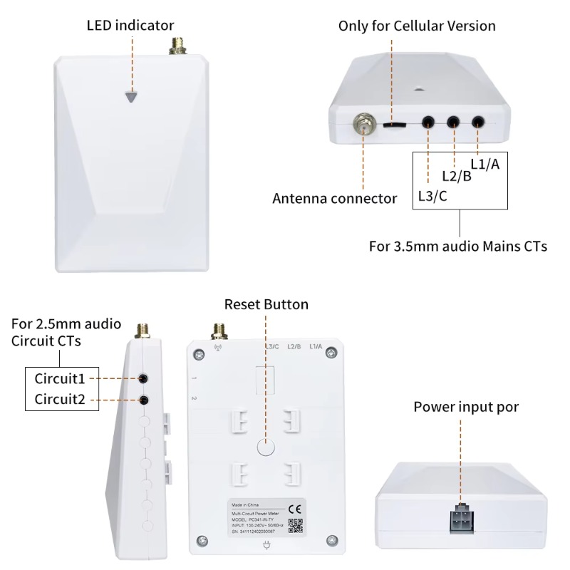 2025 Energiemonitor Zonne-ener - Energy Monitor Meter recensie en prijs