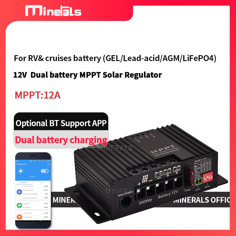 MPPT5012 12V/24V 12A Slimme So - Charge Controller Solar recensie en prijs