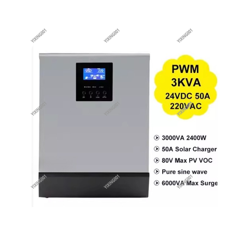 3KVA/2400W 24V Solar-omvormer  - Charge Controller Solar recensie en prijs
