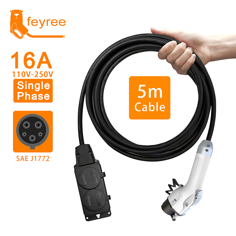 Feyree Type1 16A Laadkabel met - Outdoor Power Station recensie en prijs